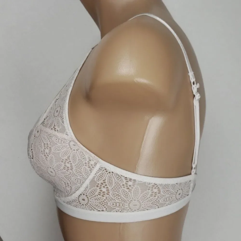 Victoria's Secret Very Sexy Floral Lace High Neck Bralette Boho S NWT